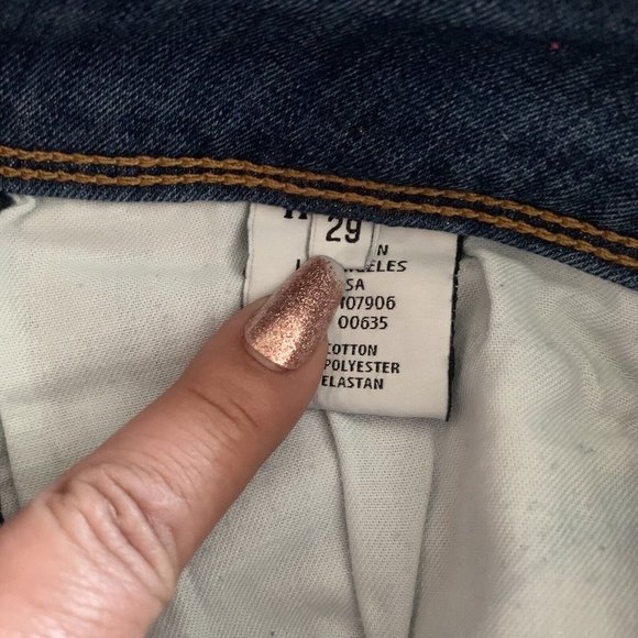 Hudson Women Jeans Nicole Ankle Skinny Size 29 Flap  Button Pockets - Picture 9 of 9